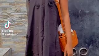 Ghanaian tiktalker sariander before fucking on camera